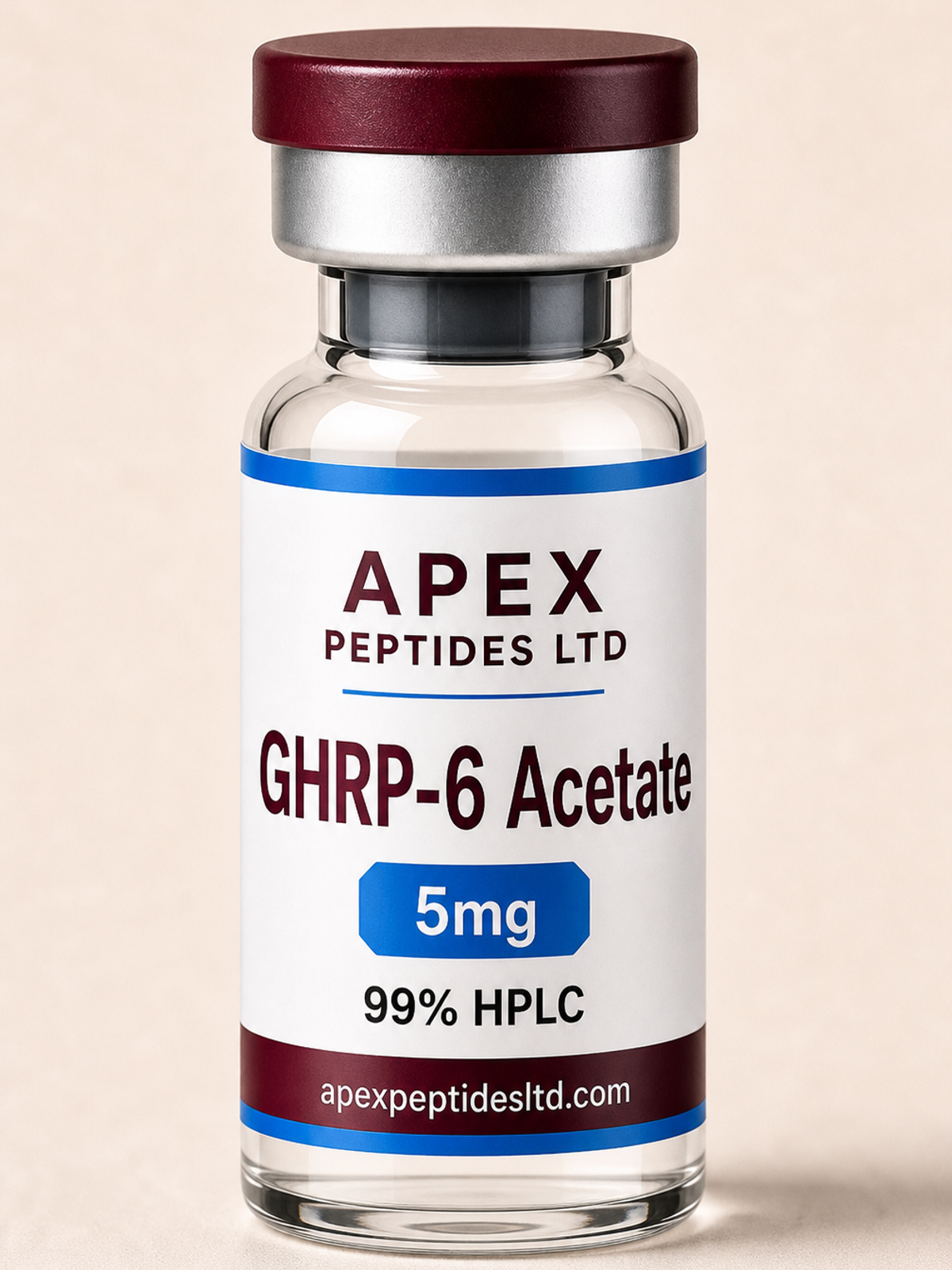 GHRP-6 Acetate 5mg packaging