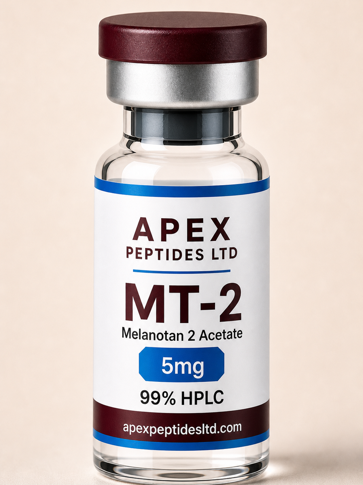 MT-2 (Melanotan 2 Acetate) 5mg packaging
