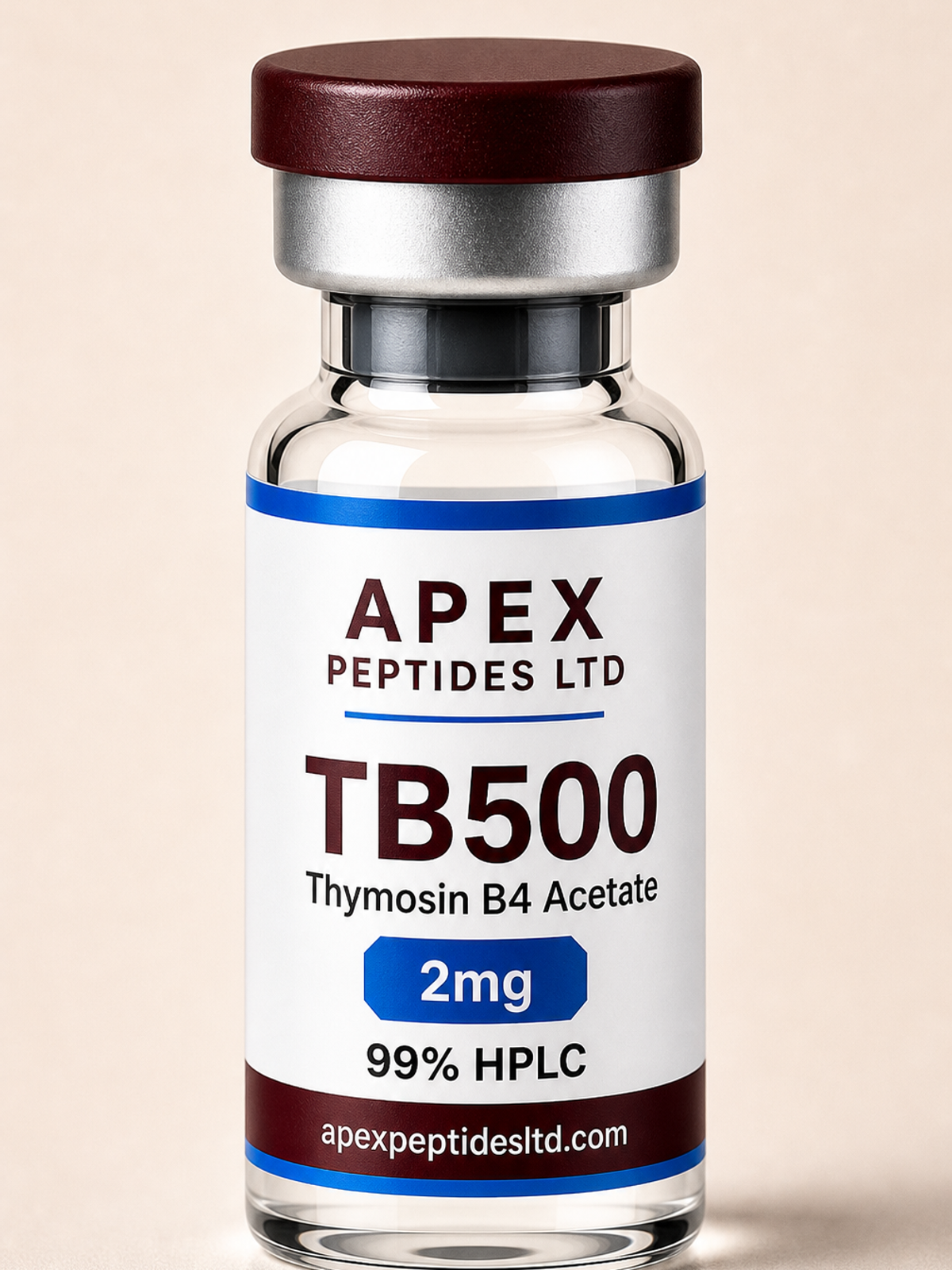 TB500(Thymosin B4 Acetate） 2mg packaging