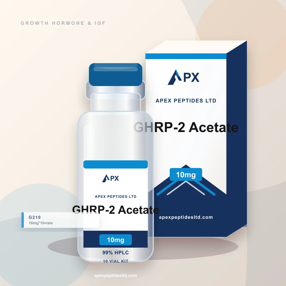 GHRP-2 Acetate 10mg