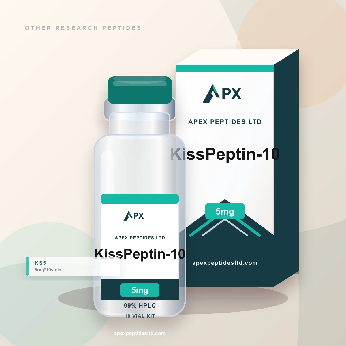 KissPeptin-10 5mg packaging