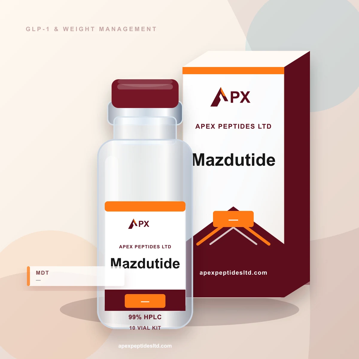 Mazdutide  packaging