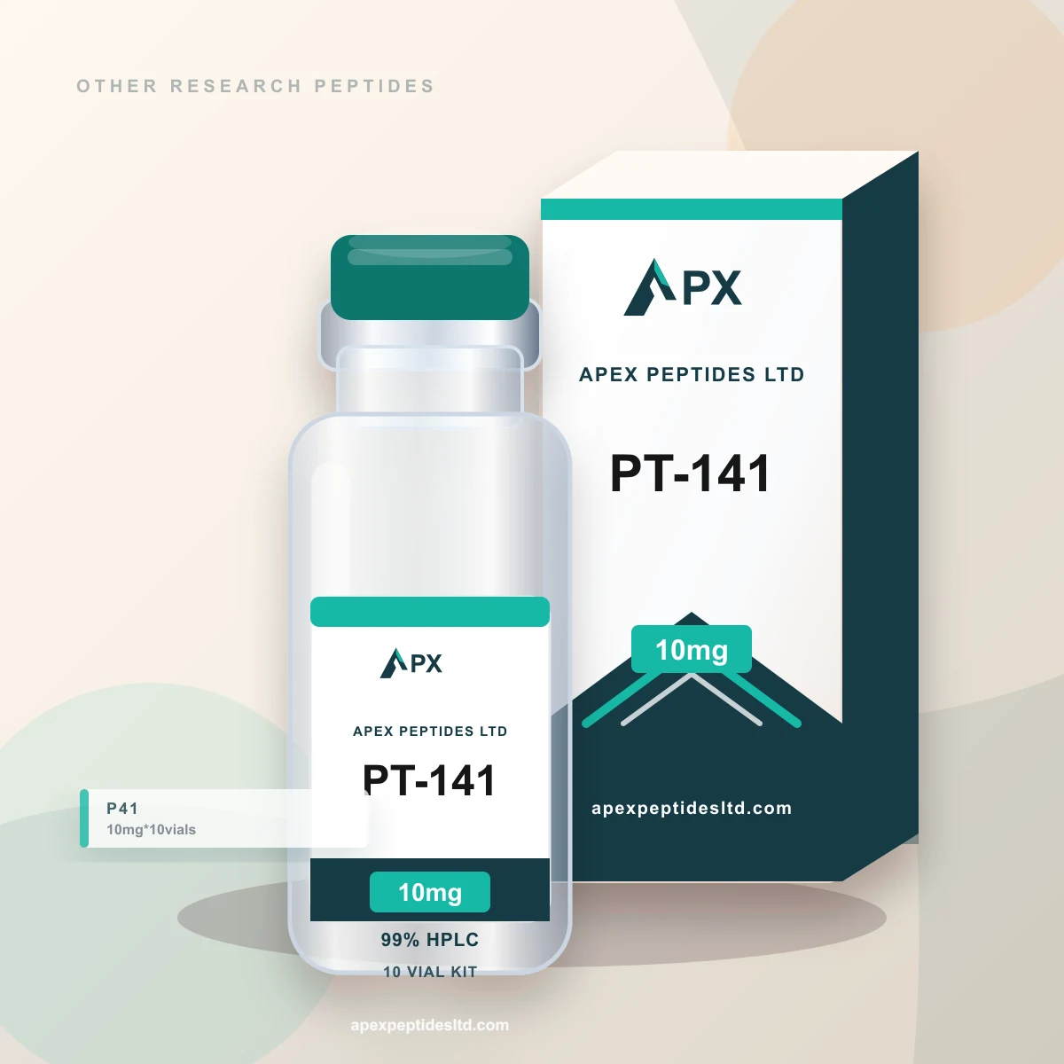 PT-141 10mg packaging