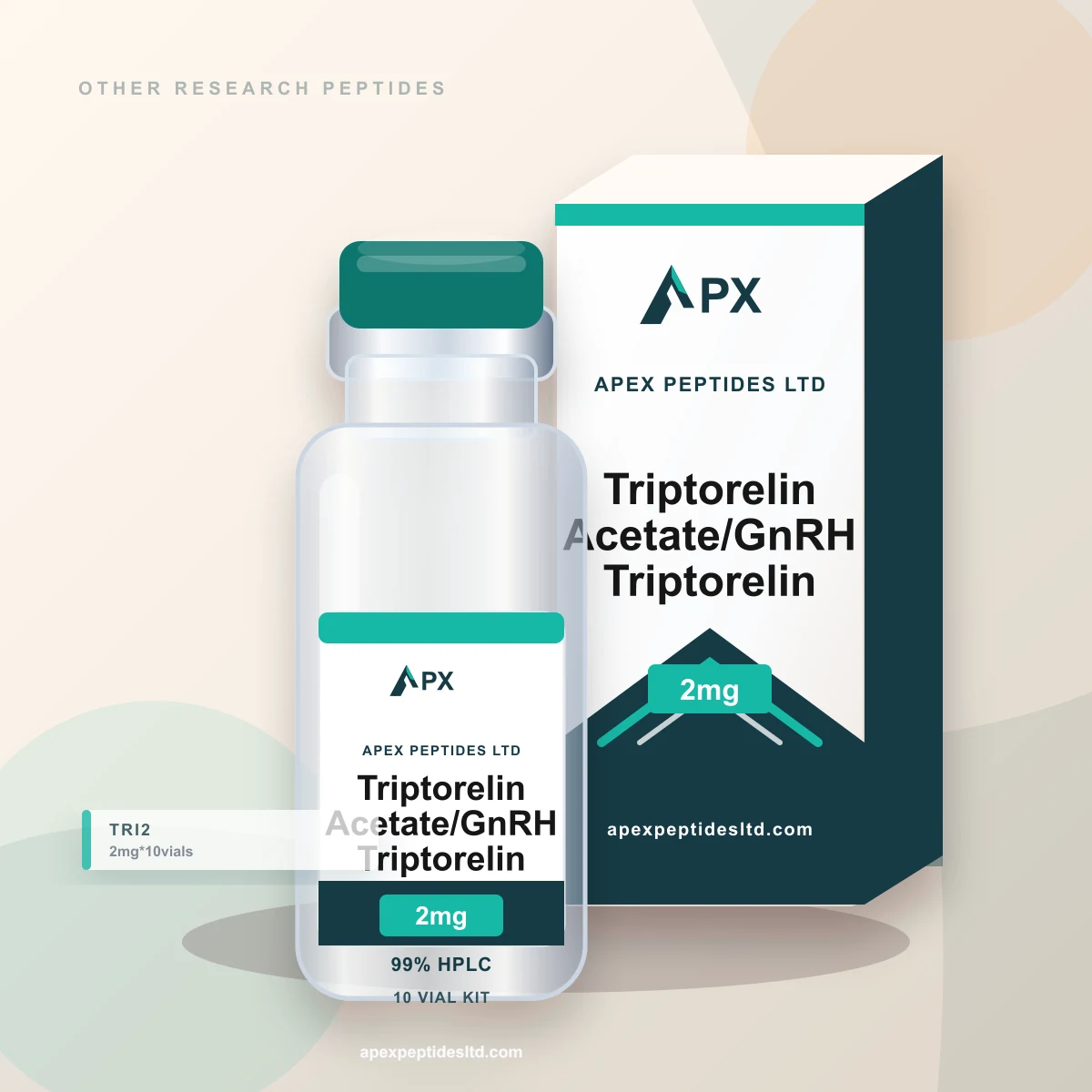Triptorelin Acetate/GnRH Triptorelin 2mg packaging