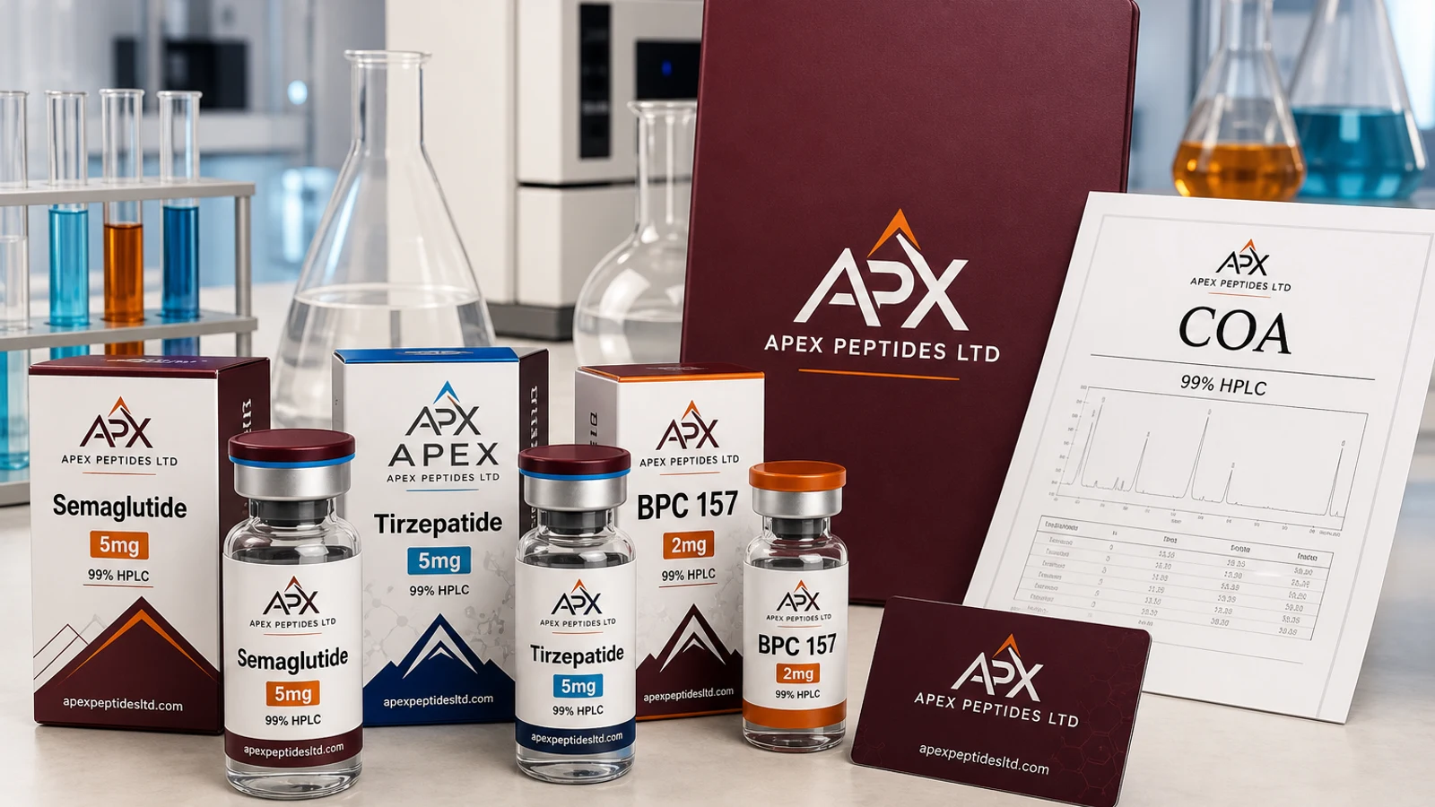 Apex Peptides lab quality